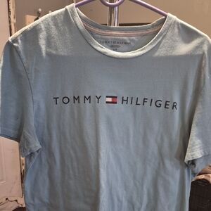 Tommy Hilfiger Light Blue Short Sleeve Tee